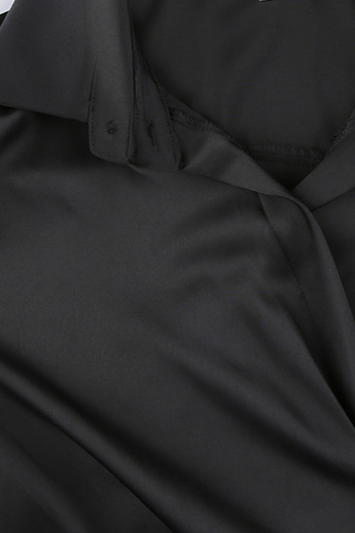 Cowl-Neck Cotton Dress with Ruching