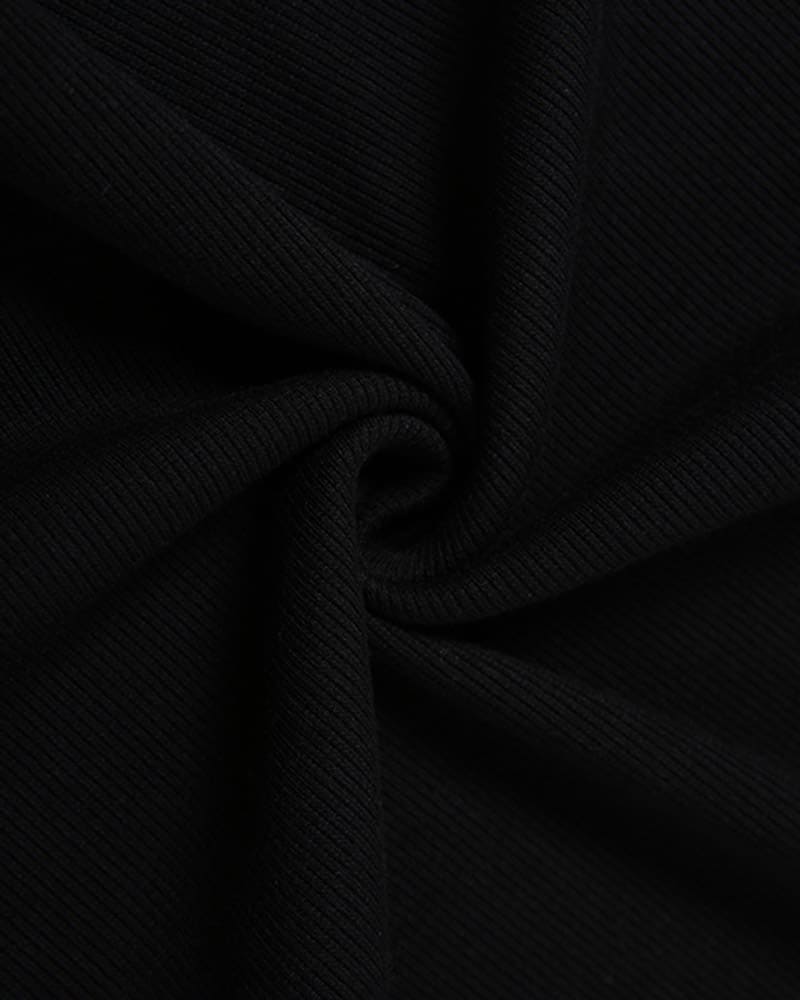 Polyester Dress with Zip Detail