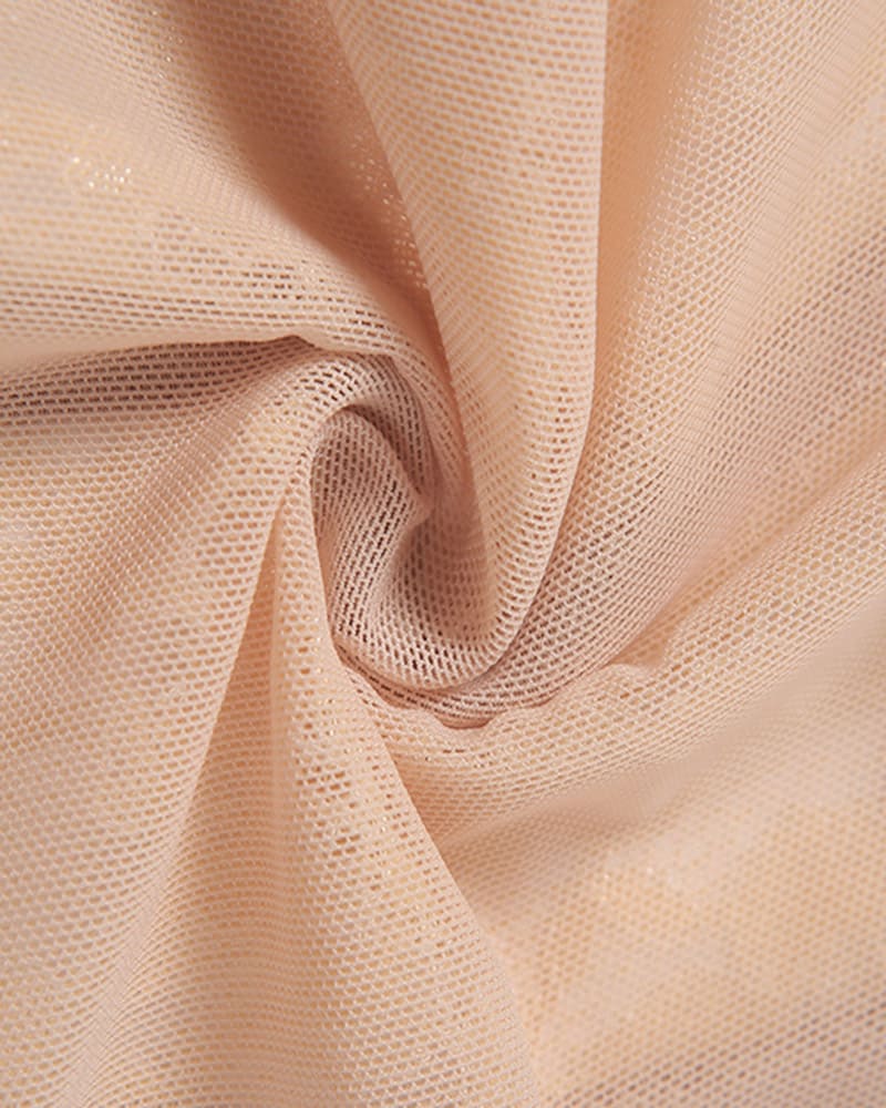 Corset-Style Polyester Top with Lace Detailing