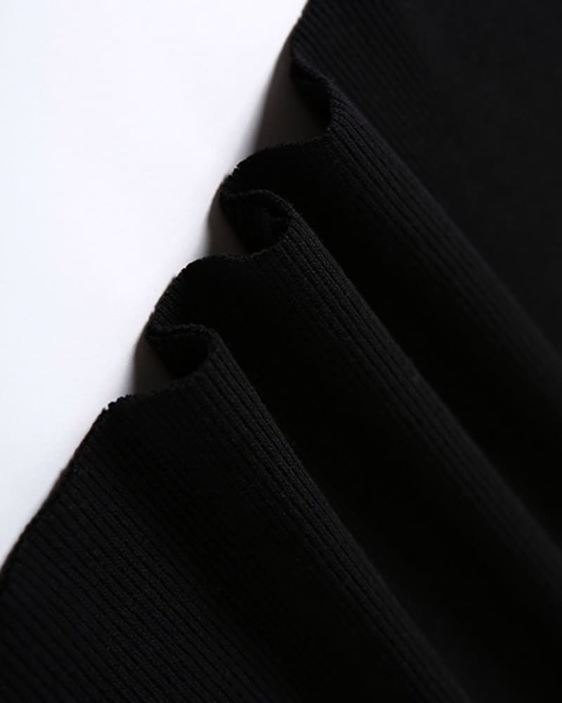 Polyester Dress with Zip Detail