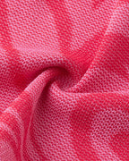 Strawberry-Print Cross-Detail Cotton Dress