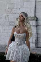 Lace Dress with Underwired Cups