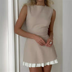 Short Dress with Relaxed Fit