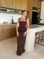 Cotton Gown with Underwired Cups