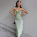Silk Cotton Chiffon Dress