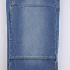 Cargo Baggy Wide-Leg Jeans with Low Waist