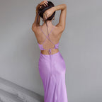 Silk Cotton Chiffon Dress