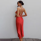 Silk Cotton Chiffon Dress