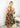 Cross-Detail Floral Ruffled Midi Dress Secondary image