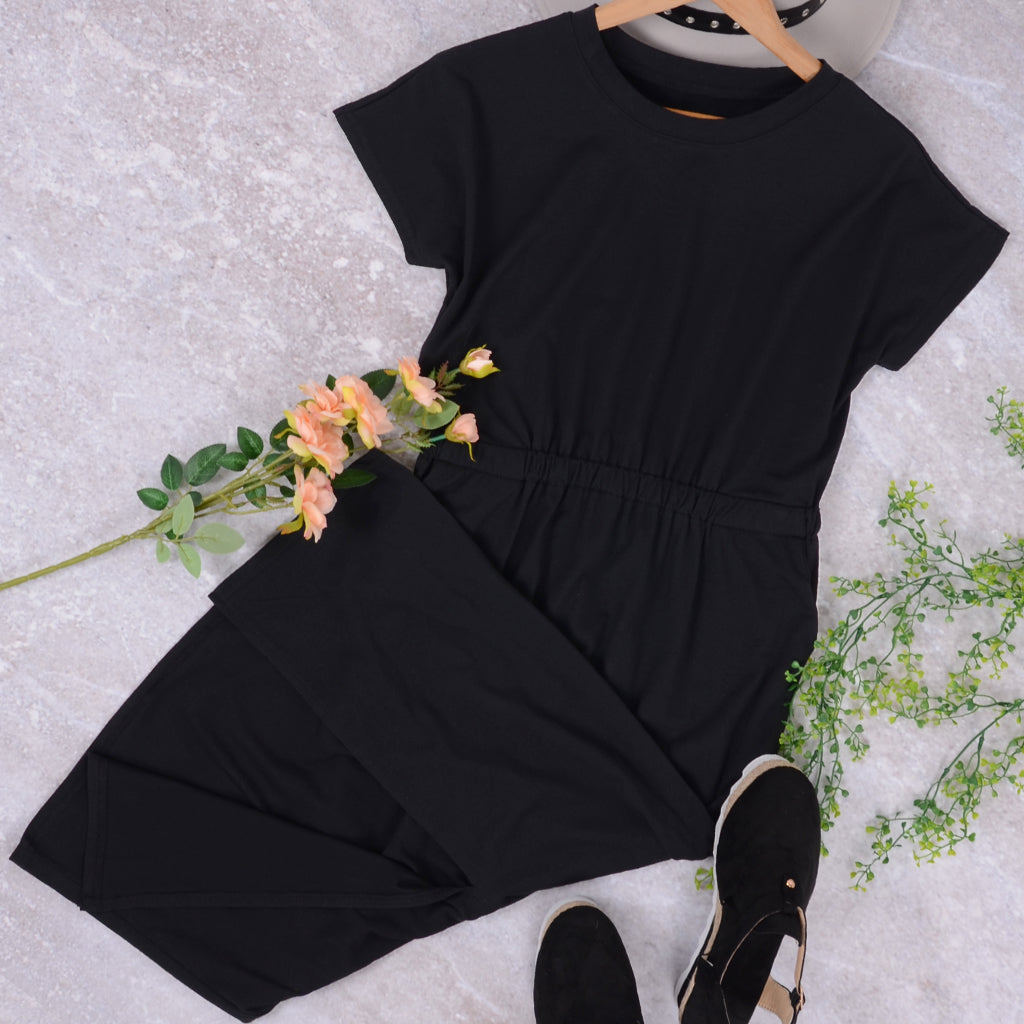 Leather Brushed Dress with Pockets