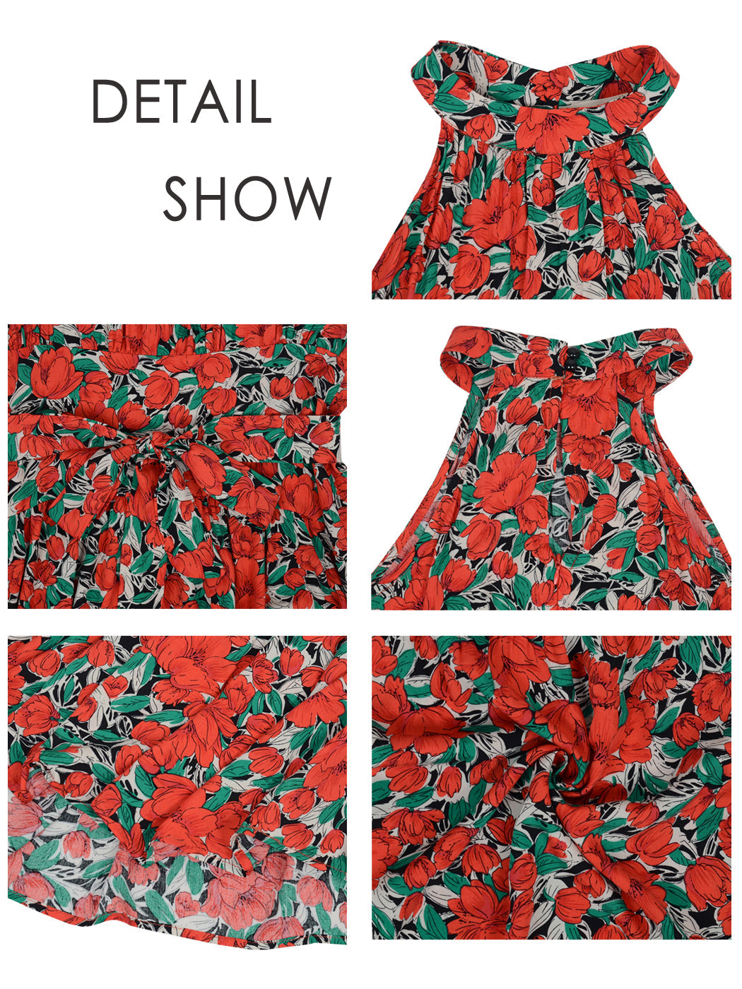 Halter Ruffled Maxi Dress