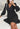 Lantern-Sleeve Polka-Dot Dress with Ribbon Details Secondary image