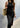 Slit-Detail Midi Dress with High Leg Cut Secondary image