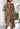 Animal-Print Polyester Dress with Round Neckline Secondary image