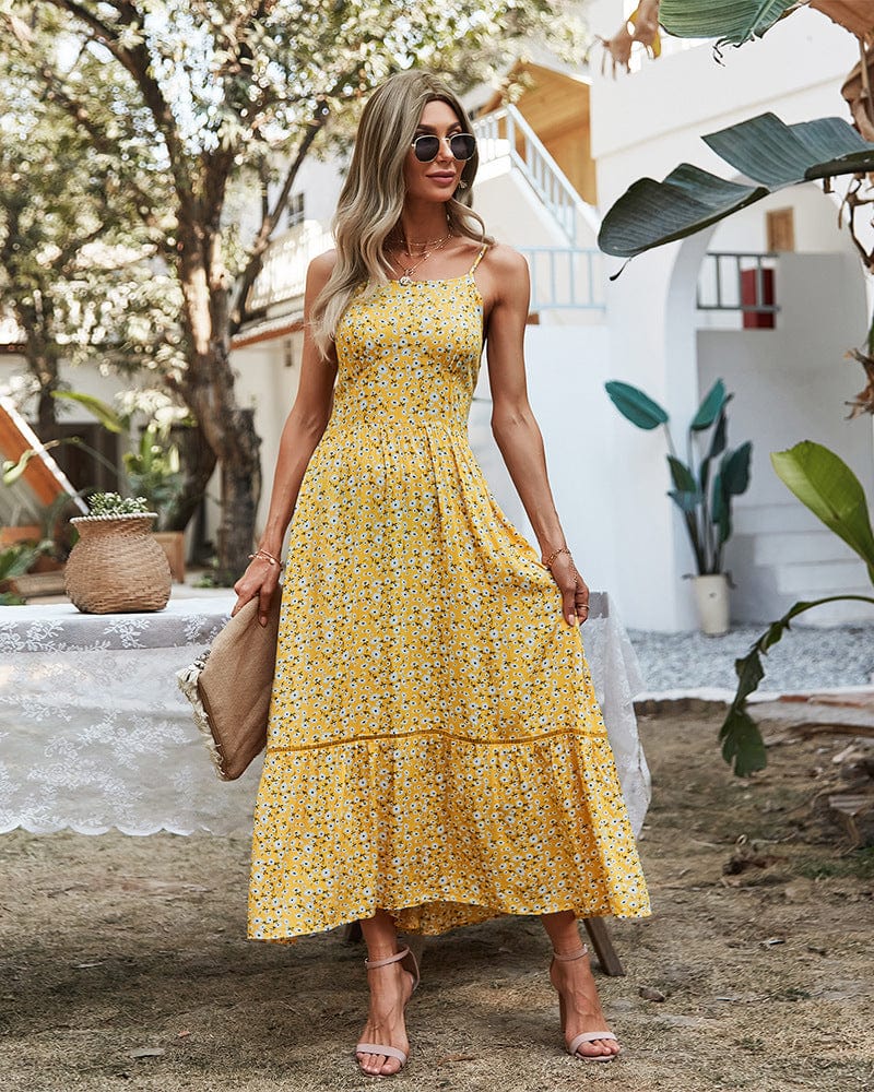 Floral Cotton Viscose Dress