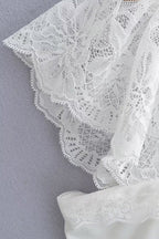 Lace-Panel Strappy Dress with Corset Details