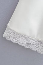 Lace-Panel Strappy Dress with Corset Details