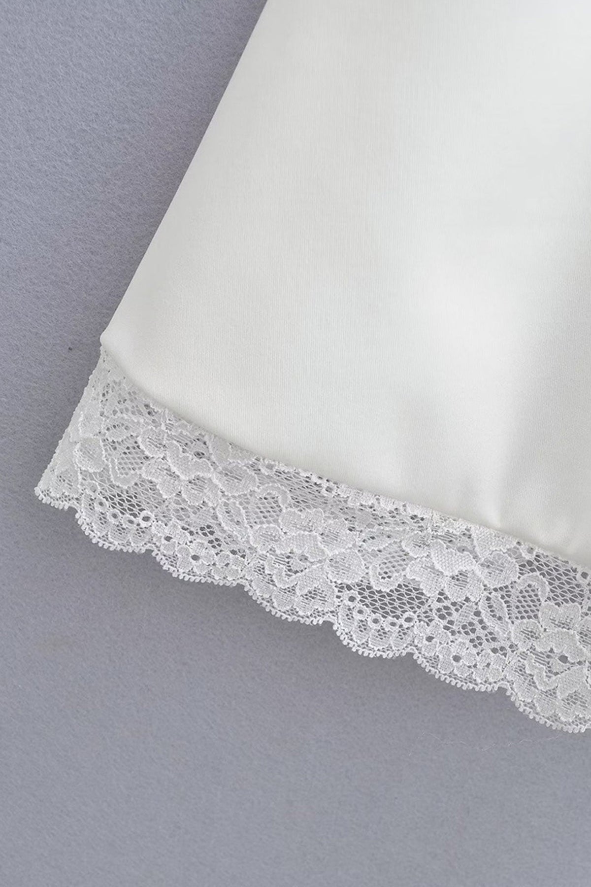 Lace-Panel Strappy Dress with Corset Details