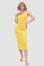 Knit Open-Back Halter Dress