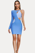 Slim-Fit Bandage-Style Cutout Dress