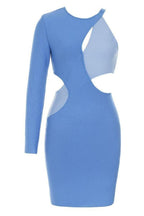 Slim-Fit Bandage-Style Cutout Dress