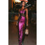 Lace Slim-Fit Dress with Stitching Details