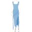 Glitter Dress with Ruffle Details