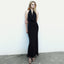 Maxi Halter Dress with A-Line Shape
