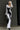 Slit-Detail Printed Dress with Long Sleeves Secondary image