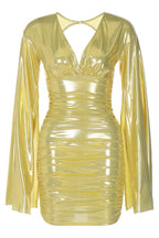 Slim-Fit High-Rise Open-Back Dress