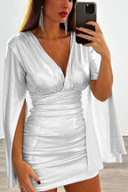 Slim-Fit High-Rise Open-Back Dress
