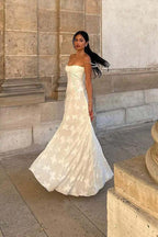 Slim-Fit Open-Back Corset-Style Maxi Dress