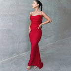 Mermaid Open-Back Dress