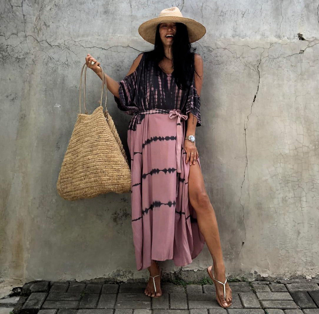 Long Dress with Relaxed Fit