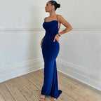 Mermaid Open-Back Dress