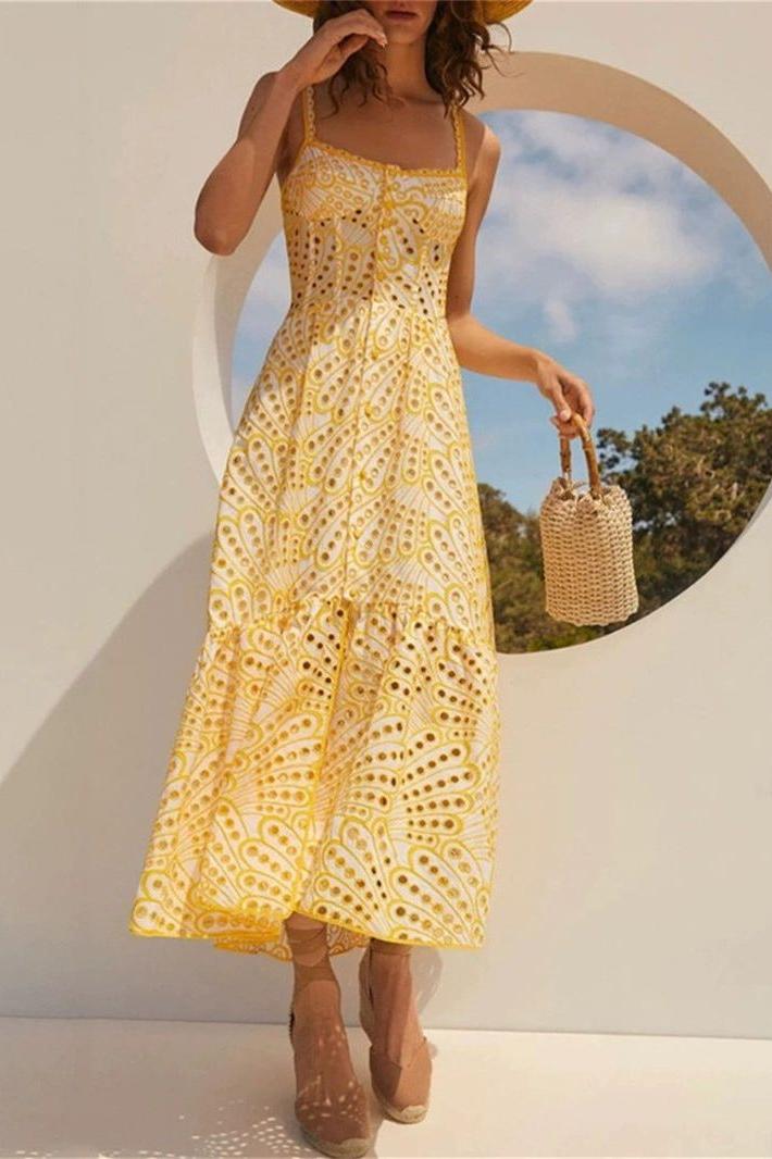 Mermaid Asymmetric Cami Dress