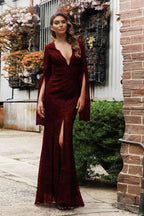 Maxi Dress with Long Sleeves
