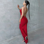 Mermaid Open-Back Dress