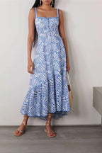 Mermaid Asymmetric Cami Dress