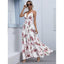 Floral Chiffon A-Line Dress