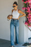 Cotton Belted Jeans