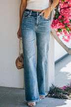 Cotton Belted Jeans