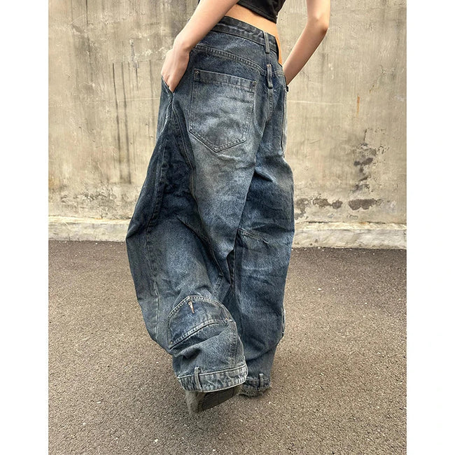 Tall Waist Gothic Denim Pant Blue / S Main image