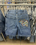 Empty Character Stitch Short blue4 / M