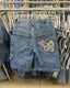 Empty Character Stitch Short blue4 / M