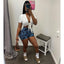 Camo-Print Shorts with Pockets