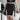 Zip-Detail High-Rise Skirt with Slit Detail Secondary image