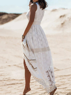 Boho Lace Panelled Dress