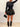 Leather Polyester A-Line Skirt Secondary image