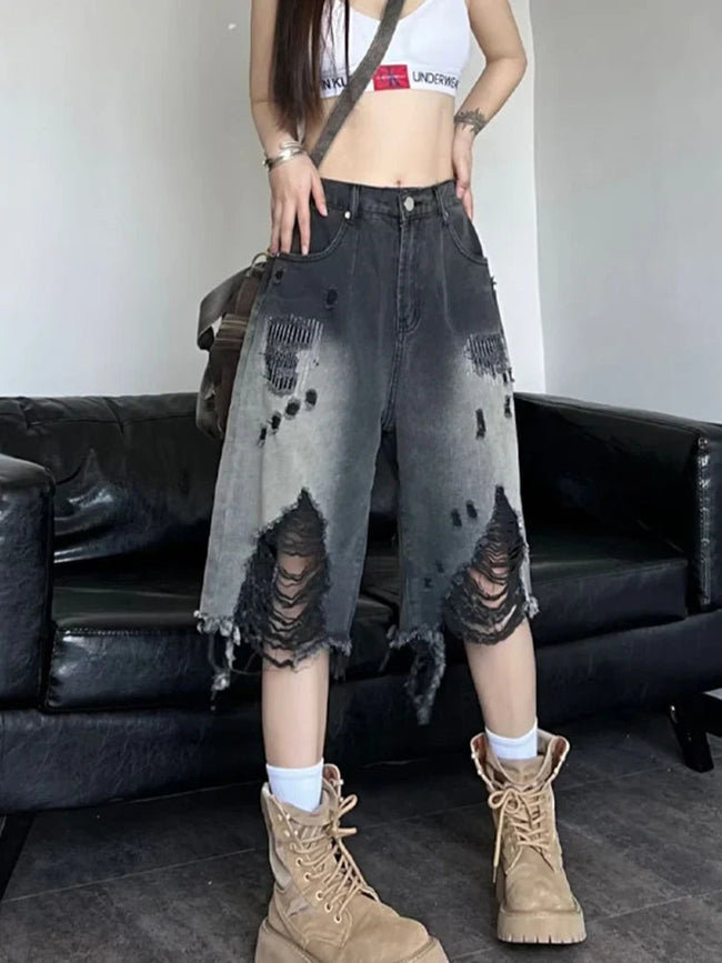 Gradient Pit Denim Short black / S Main image
